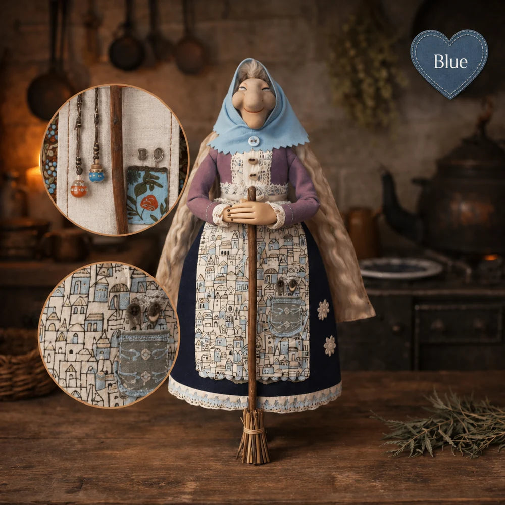 🧙♀️ Handmade Kitchen Witch for Good Luck