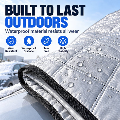 ⏳ Last Day 49% OFF – Universal Car Windshield Snow Cover - Winter Anti-Frost & Summer Sunshade Protector