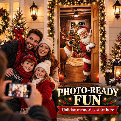 Give Your Front Door a Christmas Makeover – 7 Festive Designs