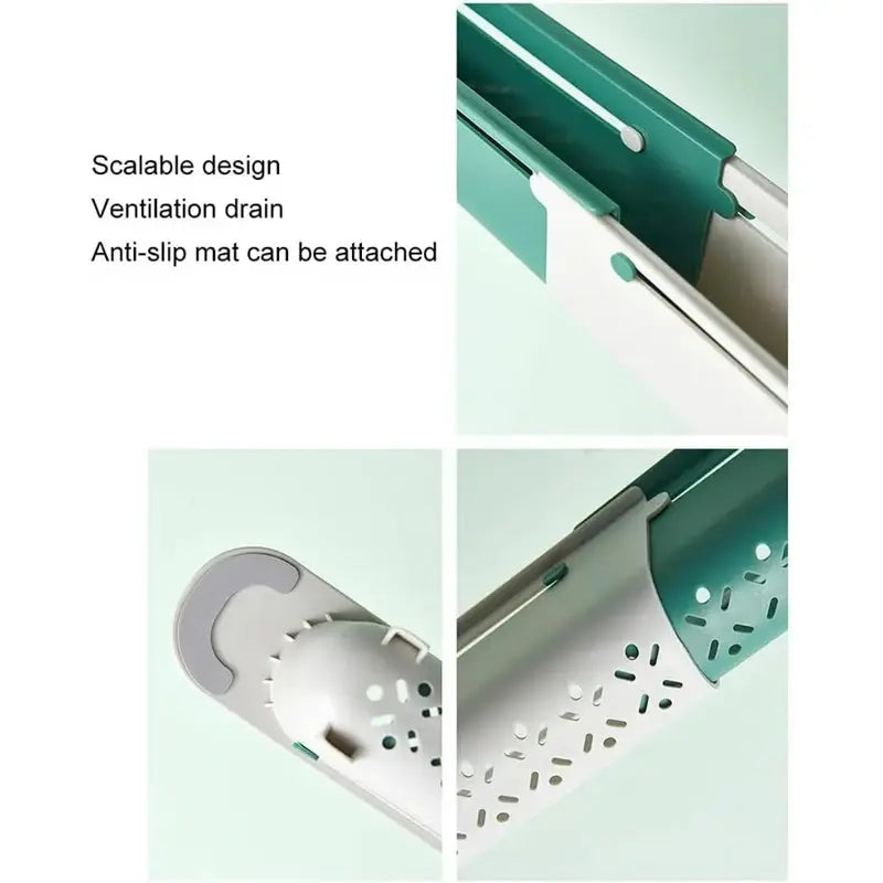🔥 LAST DAY 49% OFF -Retractable Thickened PP Sink Organizer