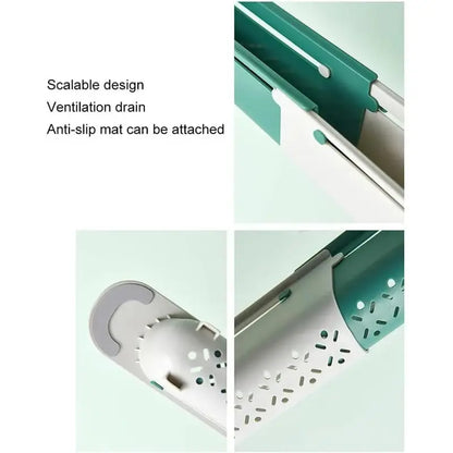 🔥 LAST DAY 49% OFF -Retractable Thickened PP Sink Organizer