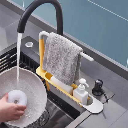 🔥 LAST DAY 49% OFF -Retractable Thickened PP Sink Organizer