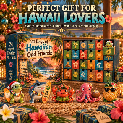 🎄 24 Days of Hawaiian Odd Friends Advent Calendar – 24 Tropical Surprises