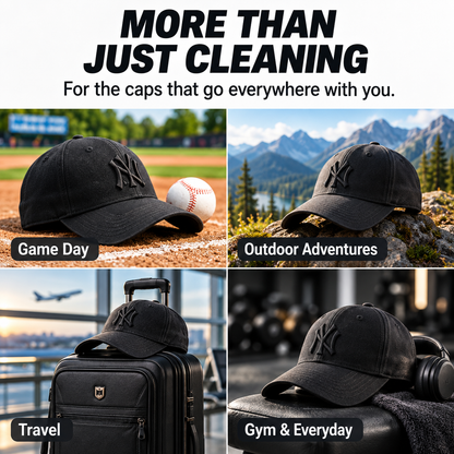 No-Rinse Baseball Cap Foam Cleaner