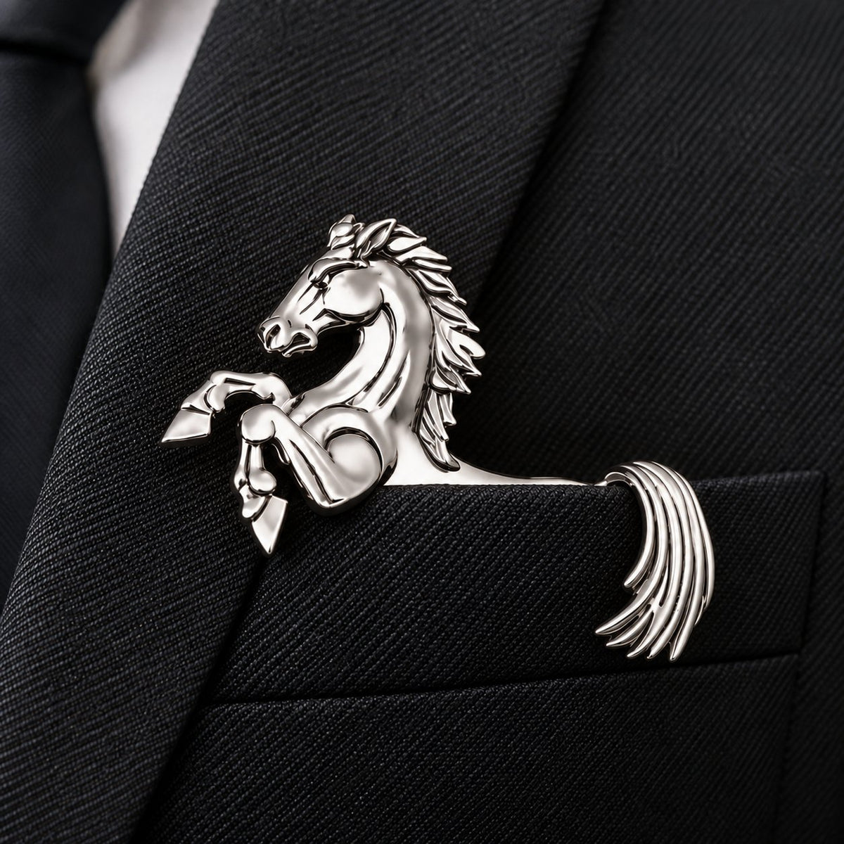 ✨ Luxury Sculpted Animal Brooch – Premium Statement Piece for Suits & Blazers