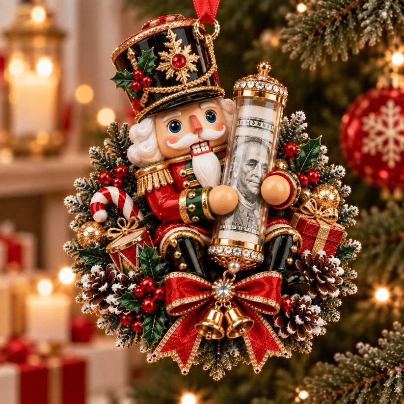 🎄 💵 Christmas Cash Gift Ornament -  ✨A Fun Way to Give Money This Christmas