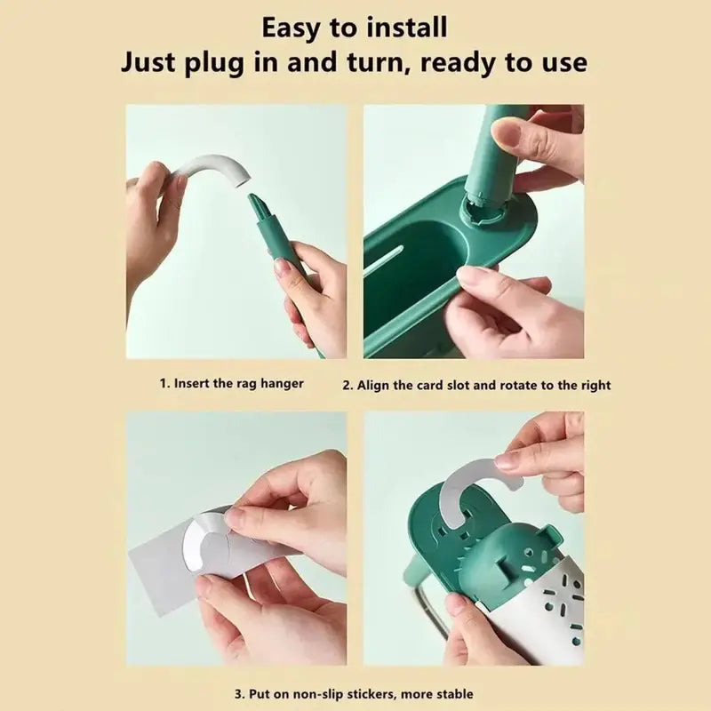 🔥 LAST DAY 49% OFF -Retractable Thickened PP Sink Organizer