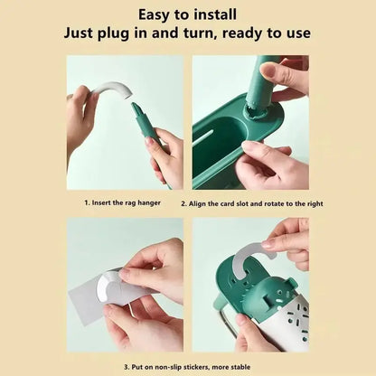 🔥 LAST DAY 49% OFF -Retractable Thickened PP Sink Organizer