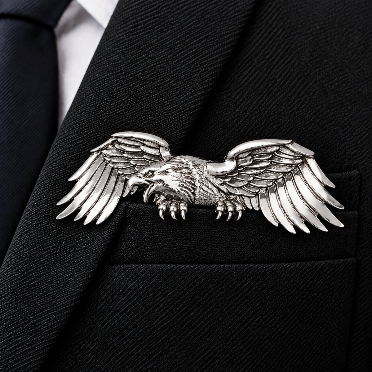 ✨ Luxury Sculpted Animal Brooch – Premium Statement Piece for Suits & Blazers