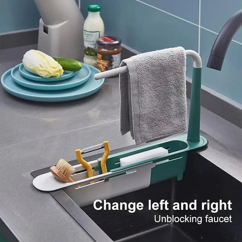 🔥 LAST DAY 49% OFF -Retractable Thickened PP Sink Organizer