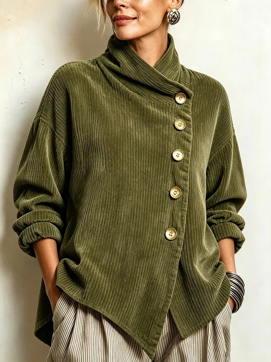 TopSpire® -Corduroy Button-Down Shirt